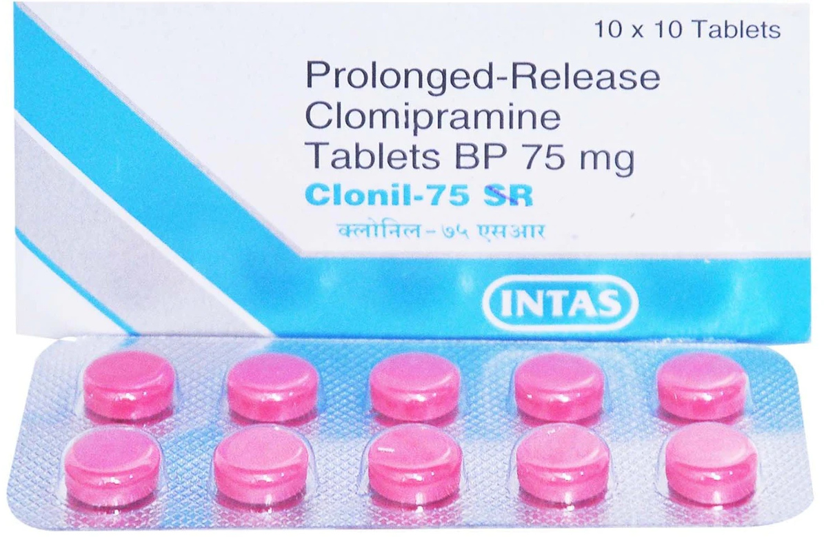 Clomipramine 75 mg SR, 50 mg 25 mg & 10 mg Tablets | Clonil