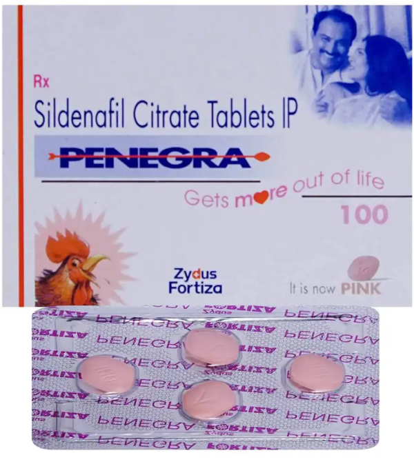 Penegra Tablets 100mg manufactured by Zydus Healthcare Limited