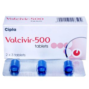 Valcivir FC 500 mg manufactured by Cipla Limited, India