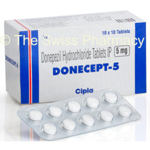 Donecept 5mg tablets manufactured by Cipla Limited, India