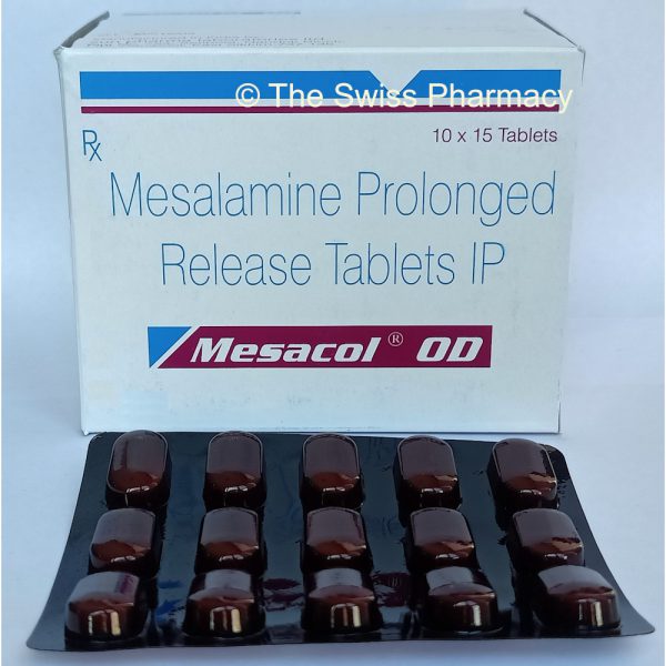 Mesacol OD Tablets 1.2g manufactured by SUN Pharmaceuticals