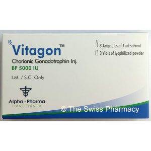 Vitagon 5000IU manufactured by Alpha Pharma Healthcare Limited, India